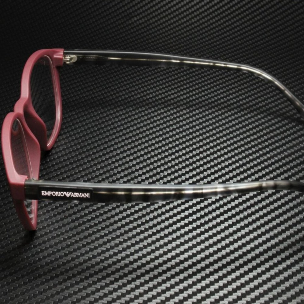Emporio Armani Men's Matte Bordeaux Eyeglasses! - Picture 4 of 4